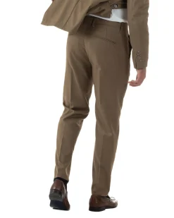 Abito Uomo Monopetto Lana Classico Sartoriale Camel AE1197A