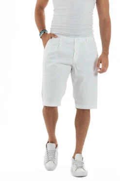 Bermuda Cotone Chino Tasche America Basic PC2017A