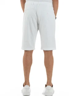 Bermuda Cotone Chino Tasche America Basic PC2017A