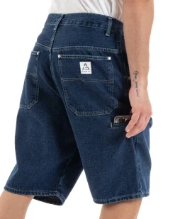 Bermuda Pantaloncini Uomo Corti Jeans Baggy Tasca Smart Denim GIOSAL-PC1918A