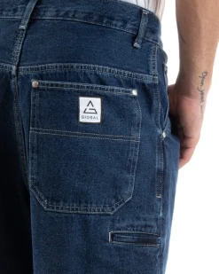 Bermuda Pantaloncini Uomo Corti Jeans Baggy Tasca Smart Denim GIOSAL-PC1918A