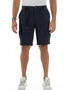 Bermuda Pantaloni Corti Cargo No Stiro PC2026A