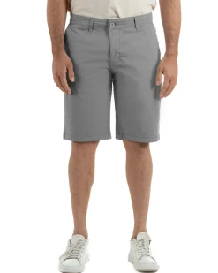 Bermuda uomo pantaloncini chino cotone tasche america basic grigio GIOSAL-PC2046A