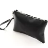 Borsa Borsello Borsetta Pochette a Mano Uomo Unisex Ecopelle Casual Nero Zip GIOSAL-ZU1055A