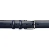 Cintura Uomo Larga Cinta Fibbia in Metallo Regolabile Blu Ecopelle GIOSAL-A2111A