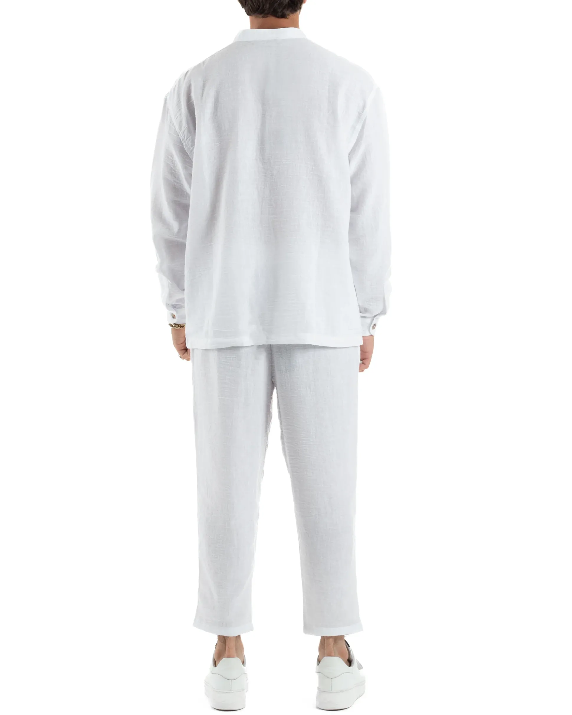 Coordinato Camicia Jogger Fiammato OU2514A