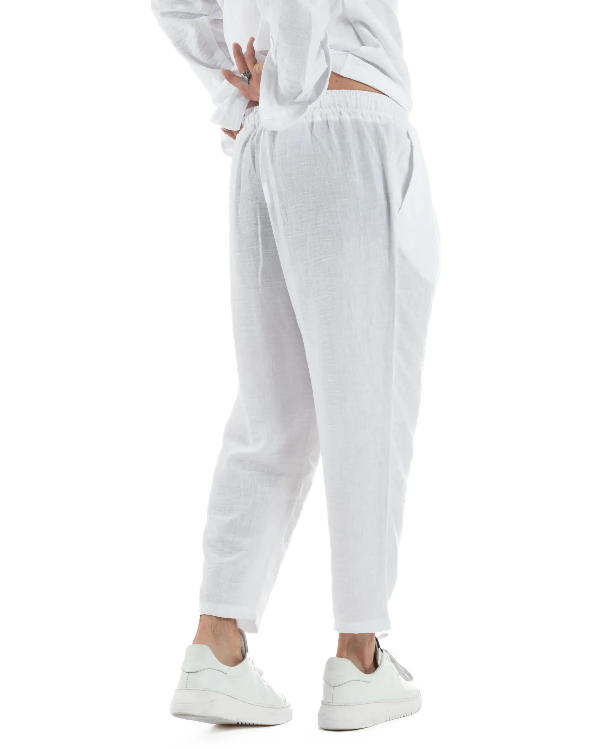 Coordinato Camicia Jogger Fiammato OU2514A