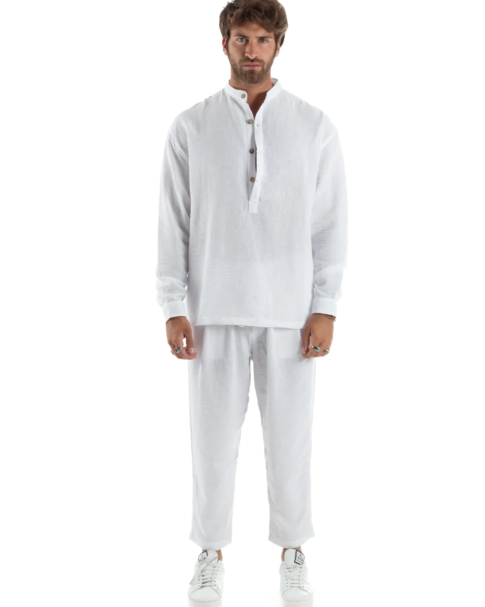Coordinato Camicia Jogger Fiammato OU2514A