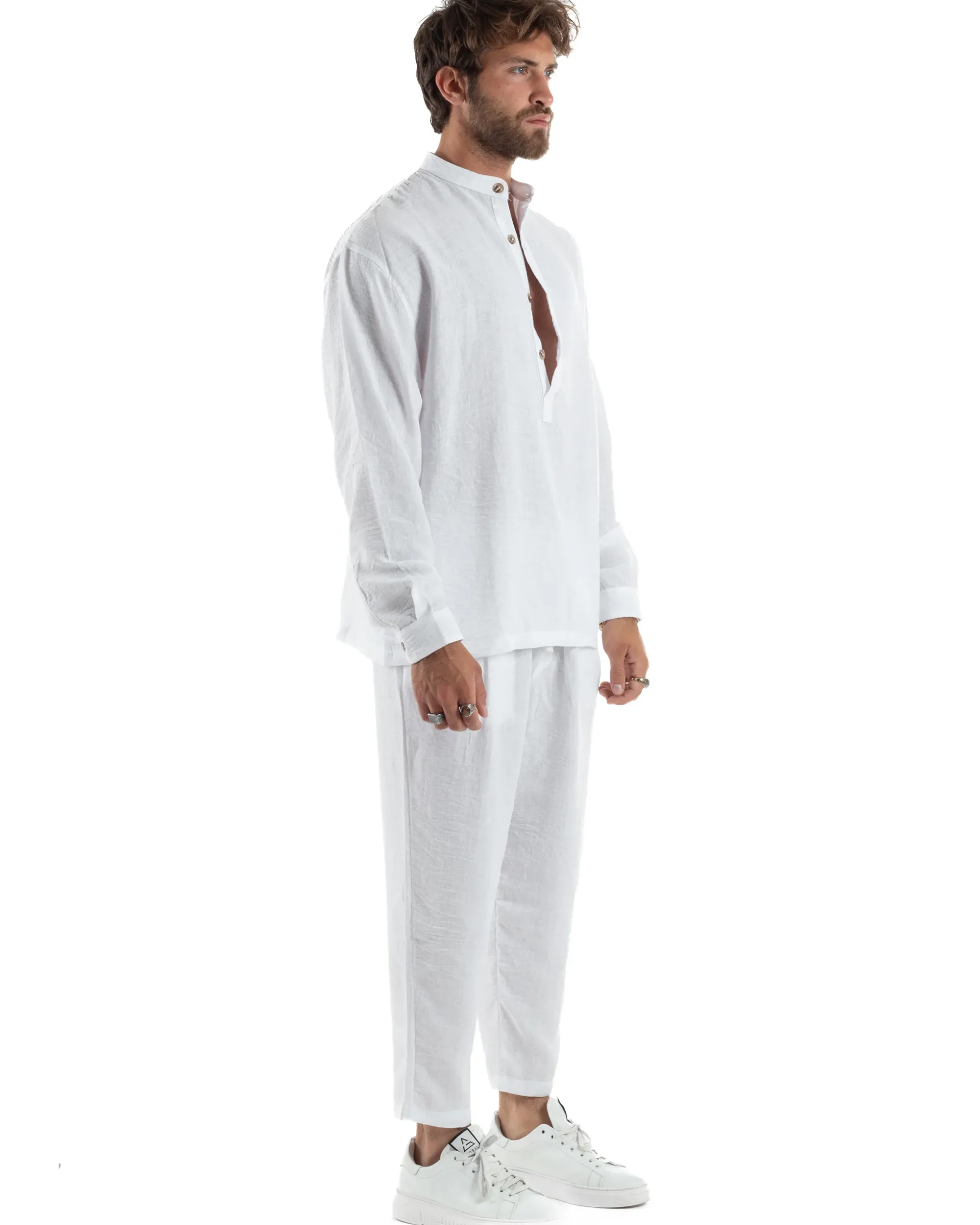 Coordinato Camicia Jogger Fiammato OU2514A