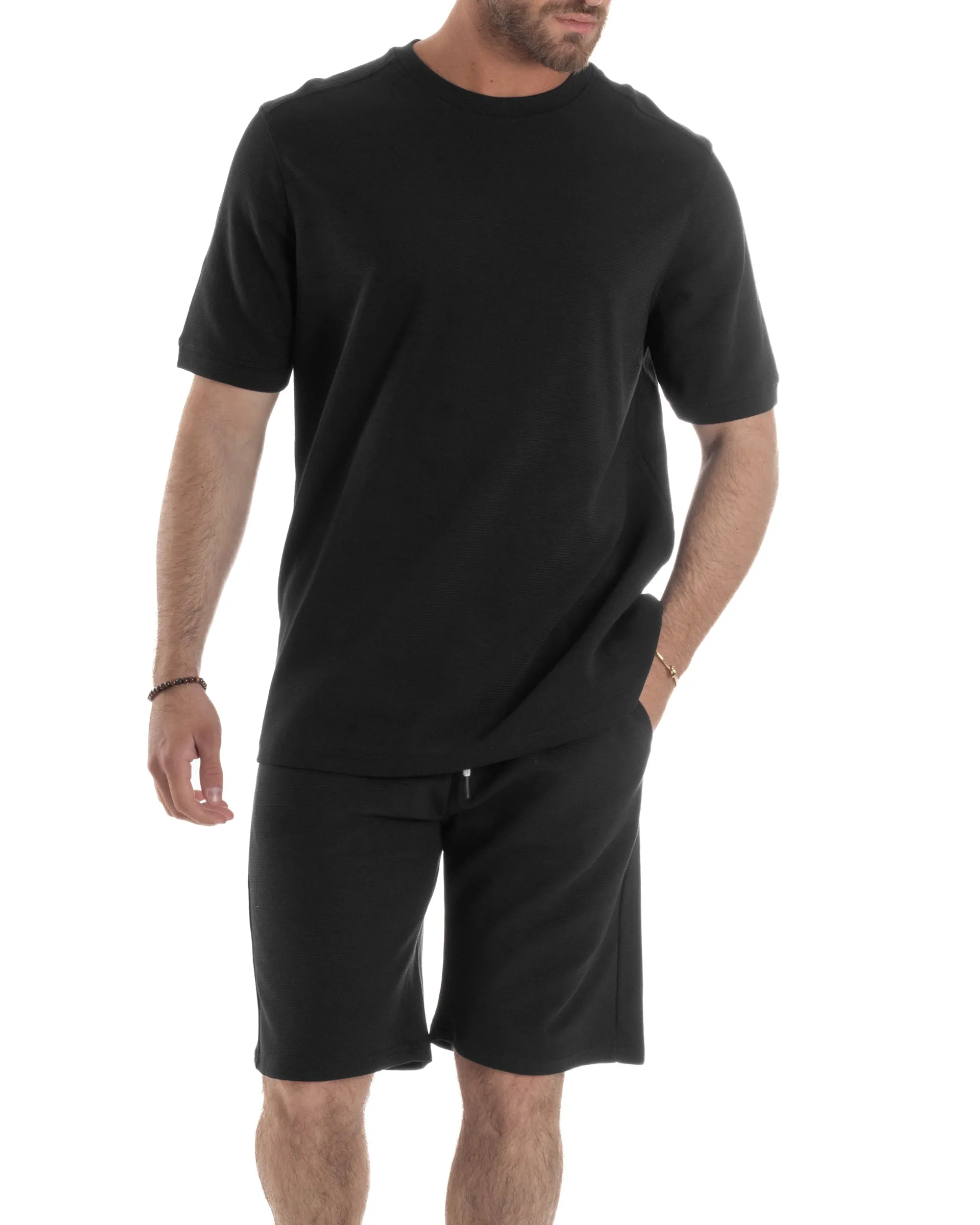 Coordinato Tuta Cotone Regular Fit OU2504A