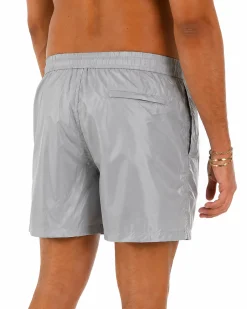 Costume da bagno bermuda mare uomo boxer lucido coulisse ghiaccio GIOSAL-SU1260A