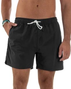 Costume Tinta Unita Boxer Basic Nero SU1241A