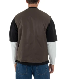 Gilet Casual Regular Fit Smanicato Streetwear G3323A