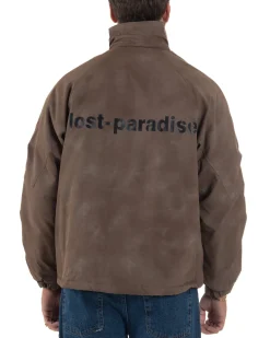Giubbotto Bomber Oversize Sfumato Marrone G3321A