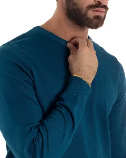 Maglioncino Uomo Girocollo Maglia Rasata Basic Ottanio M3056A