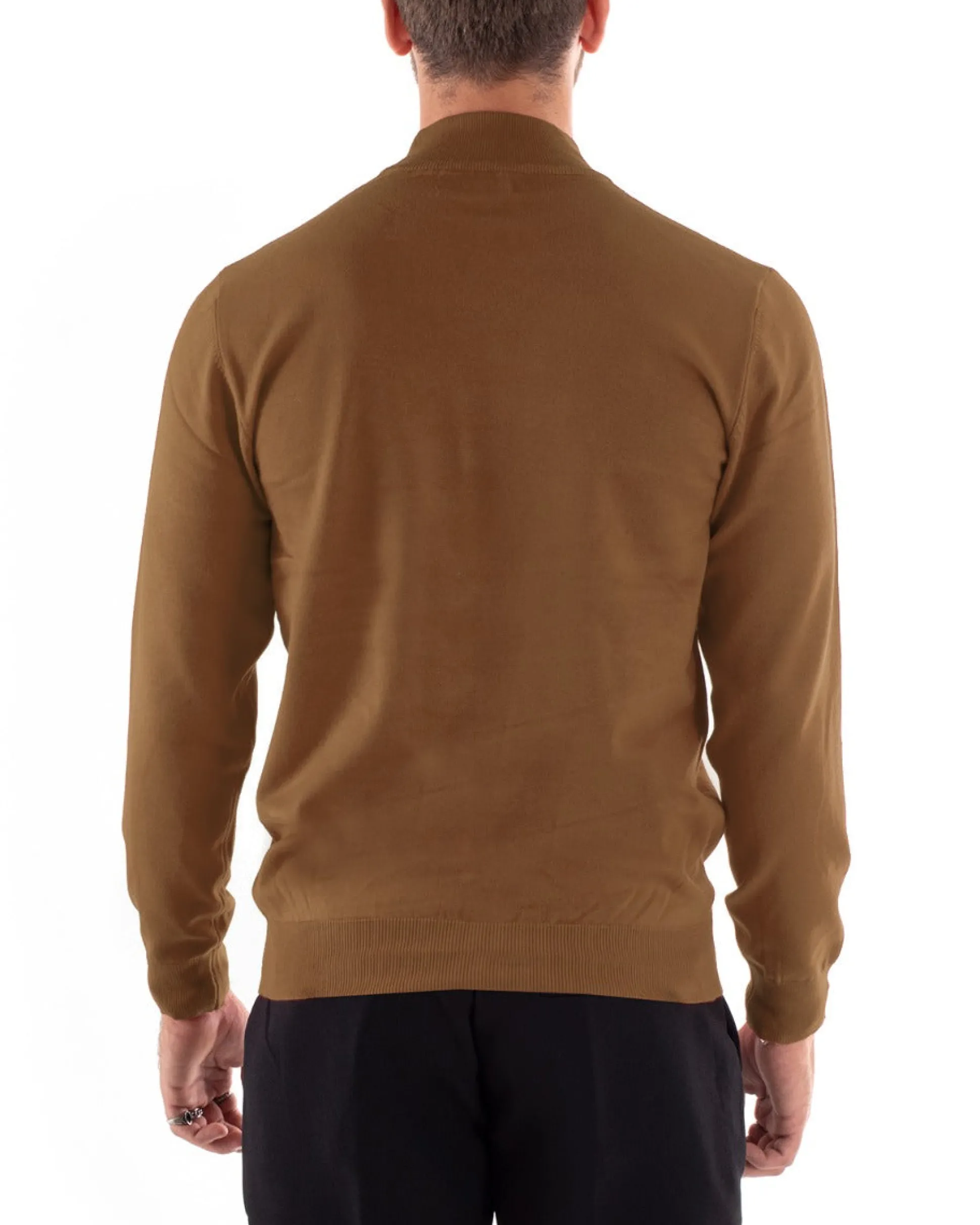 Maglioncino Uomo Maglia Mezzo Collo Sottogiacca Camel M2608A
