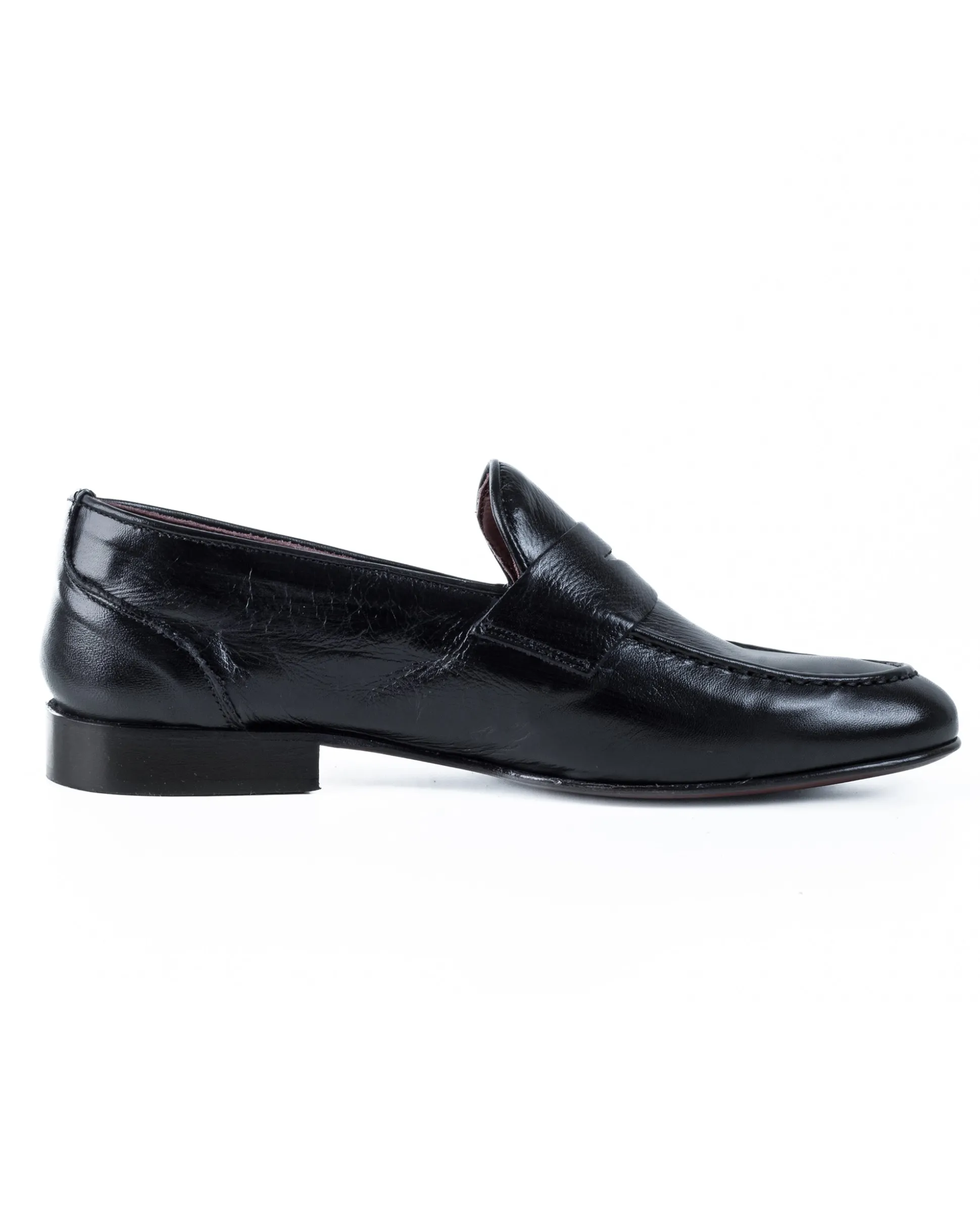 Mocassini College Uomo Con Bendina Scarpe Classiche Ecopelle Eleganti Cerimonia Suola Di Cuoio Con Ovalino Antiscivolo Casual Blu GIOSAL-S1273A
