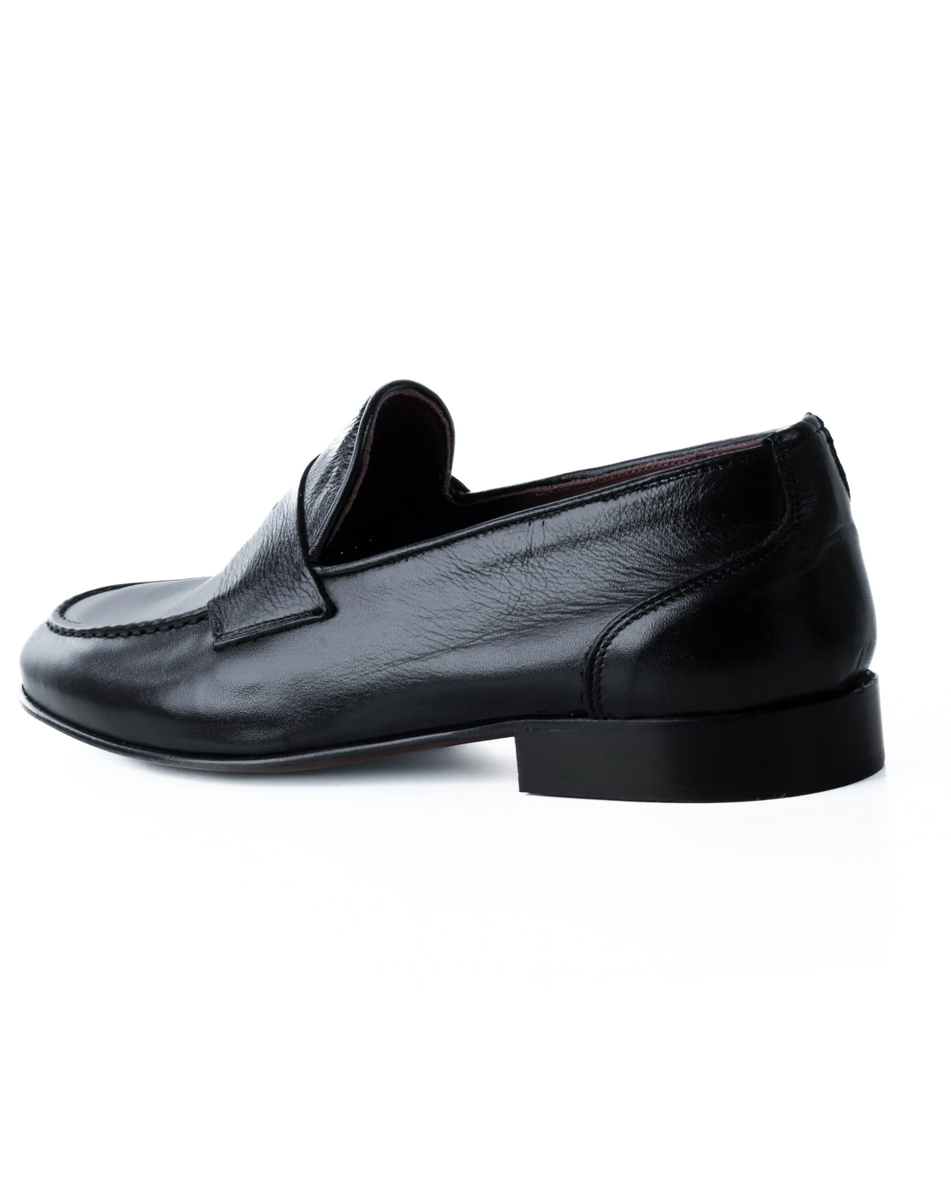 Mocassini College Uomo Con Bendina Scarpe Classiche Ecopelle Eleganti Cerimonia Suola Di Cuoio Con Ovalino Antiscivolo Casual Blu GIOSAL-S1273A