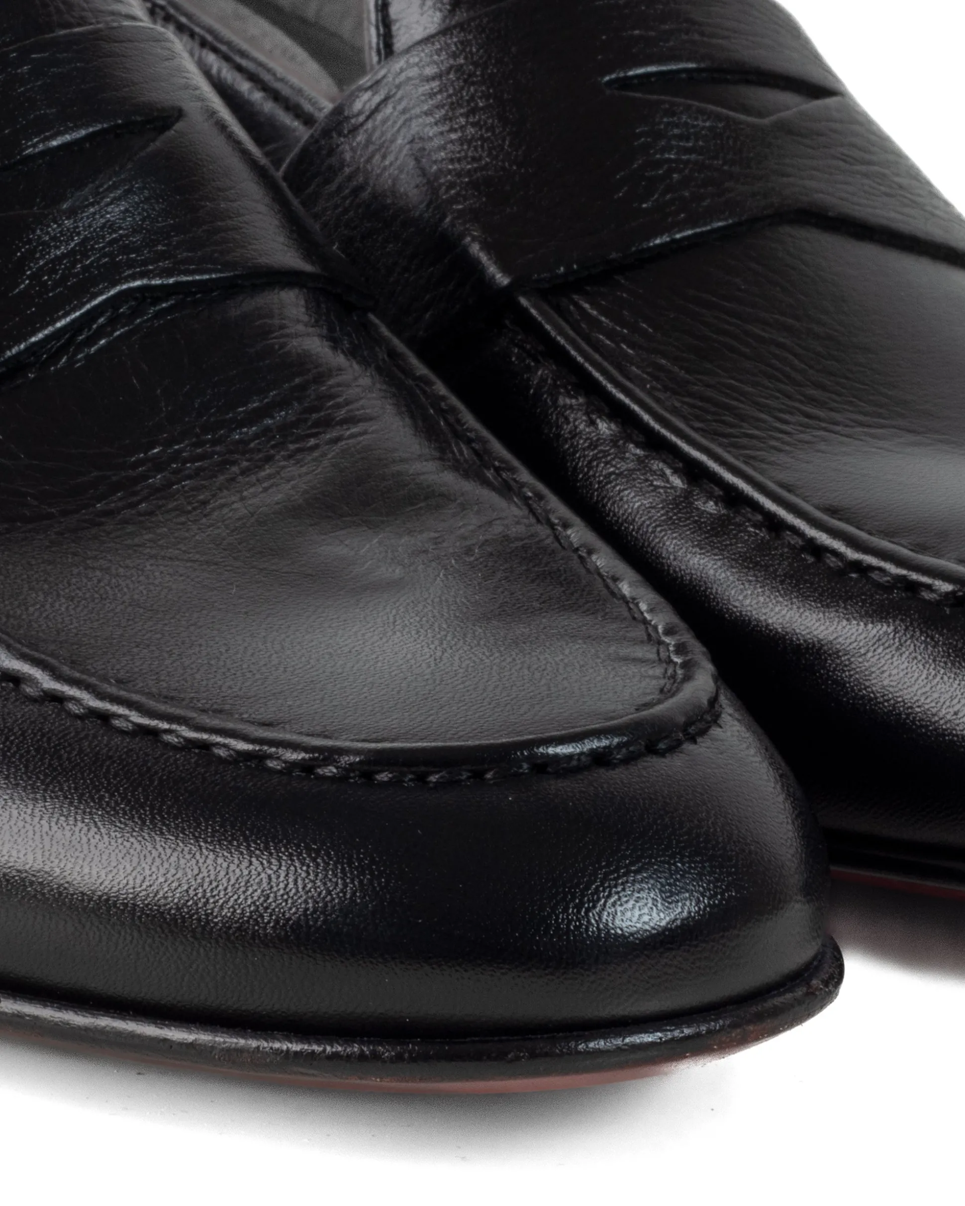 Mocassini College Uomo Con Bendina Scarpe Classiche Ecopelle Eleganti Cerimonia Suola Di Cuoio Con Ovalino Antiscivolo Casual Nero GIOSAL-S1274A