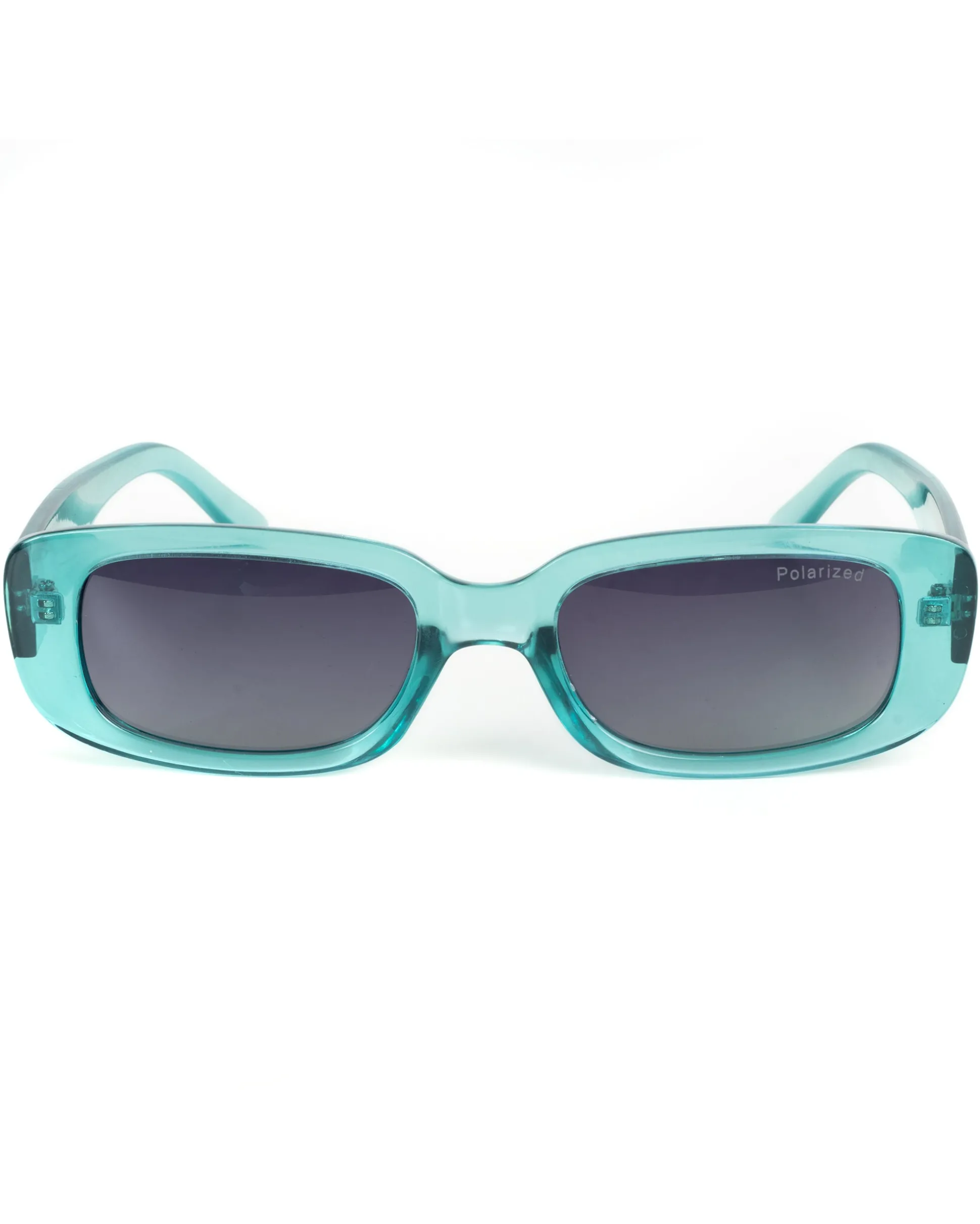 Occhiali da Sole Rettangolari Casual Sunglasses Uomo Donna Unisex Azzurro GIOSAL-OC1071A