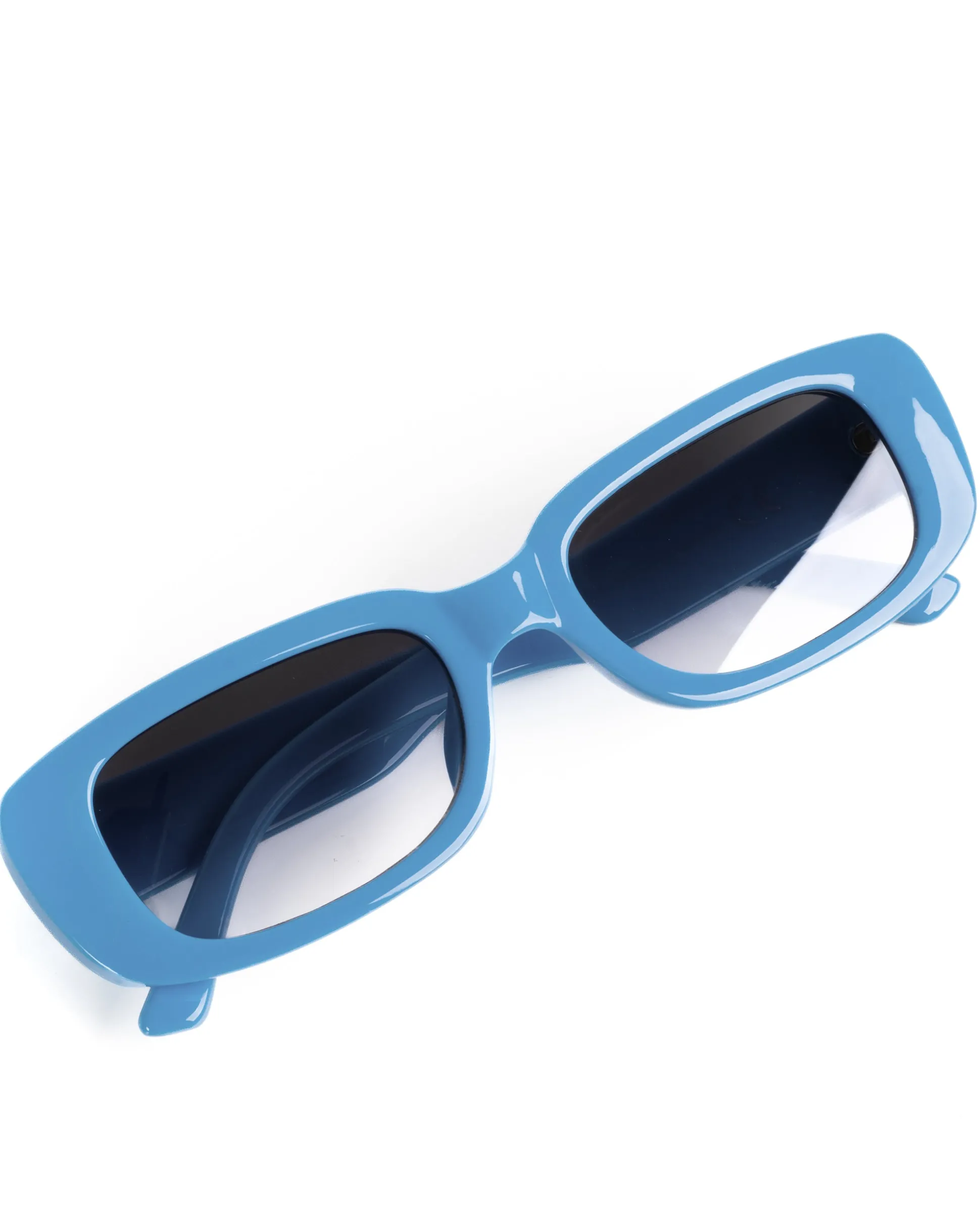 Occhiali da Sole Uomo Donna Unisex Casual Sunglasses Lenti Nero Squadrate Cielo GIOSAL-OC1063A
