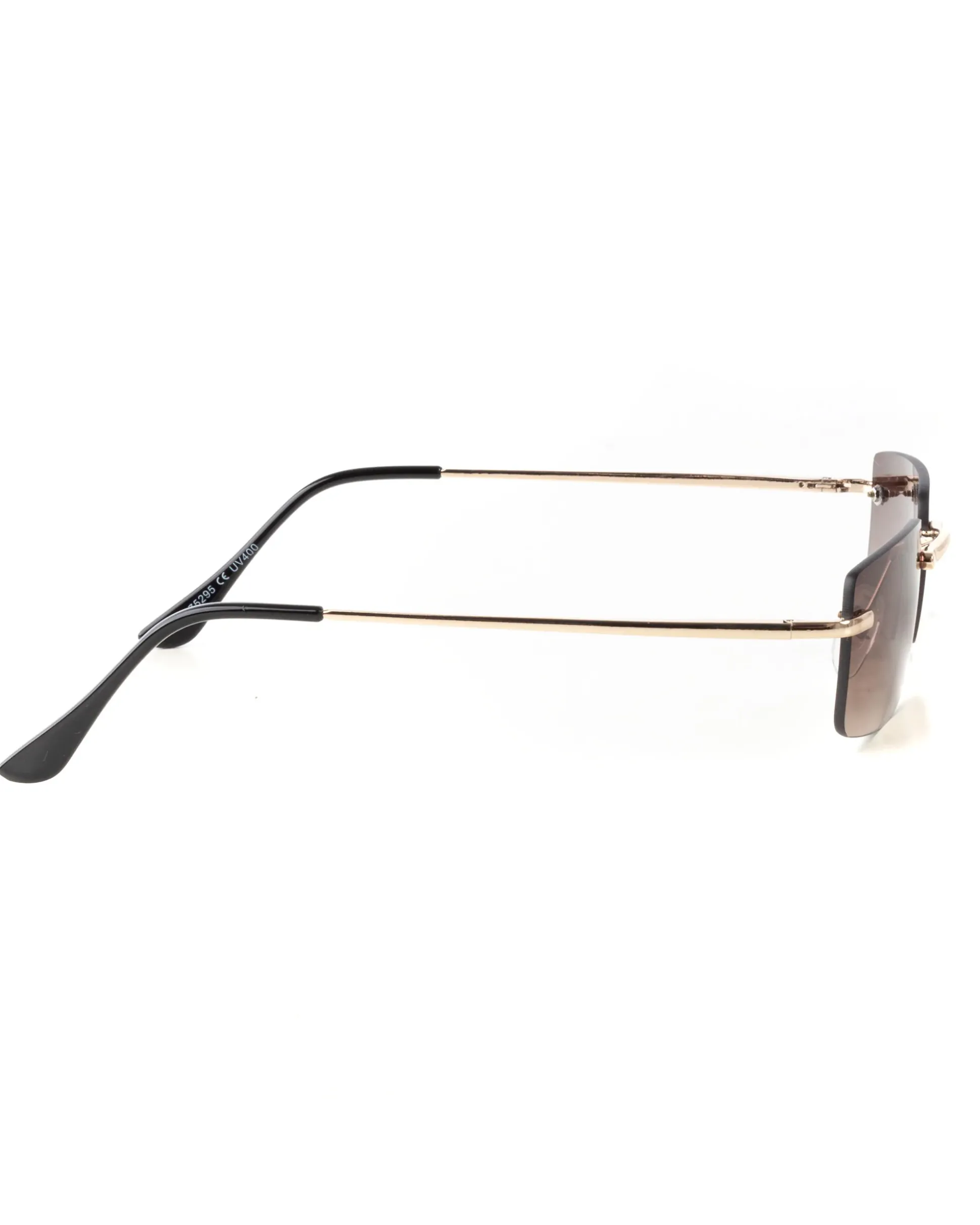 Occhiali da Sole Uomo Unisex Sunglasses Lenti Squadrate Casual Sottili Marrone GIOSAL-OC1082A