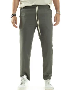 Pantalaccio Lino Regular Fit P6337A