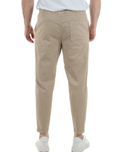 Pantaloni Cotone Jogger Beige TCP1012A