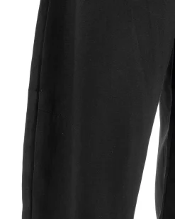 Pantaloni uomo lino baggy fit cinque tasche nero GIOSAL-P6502A