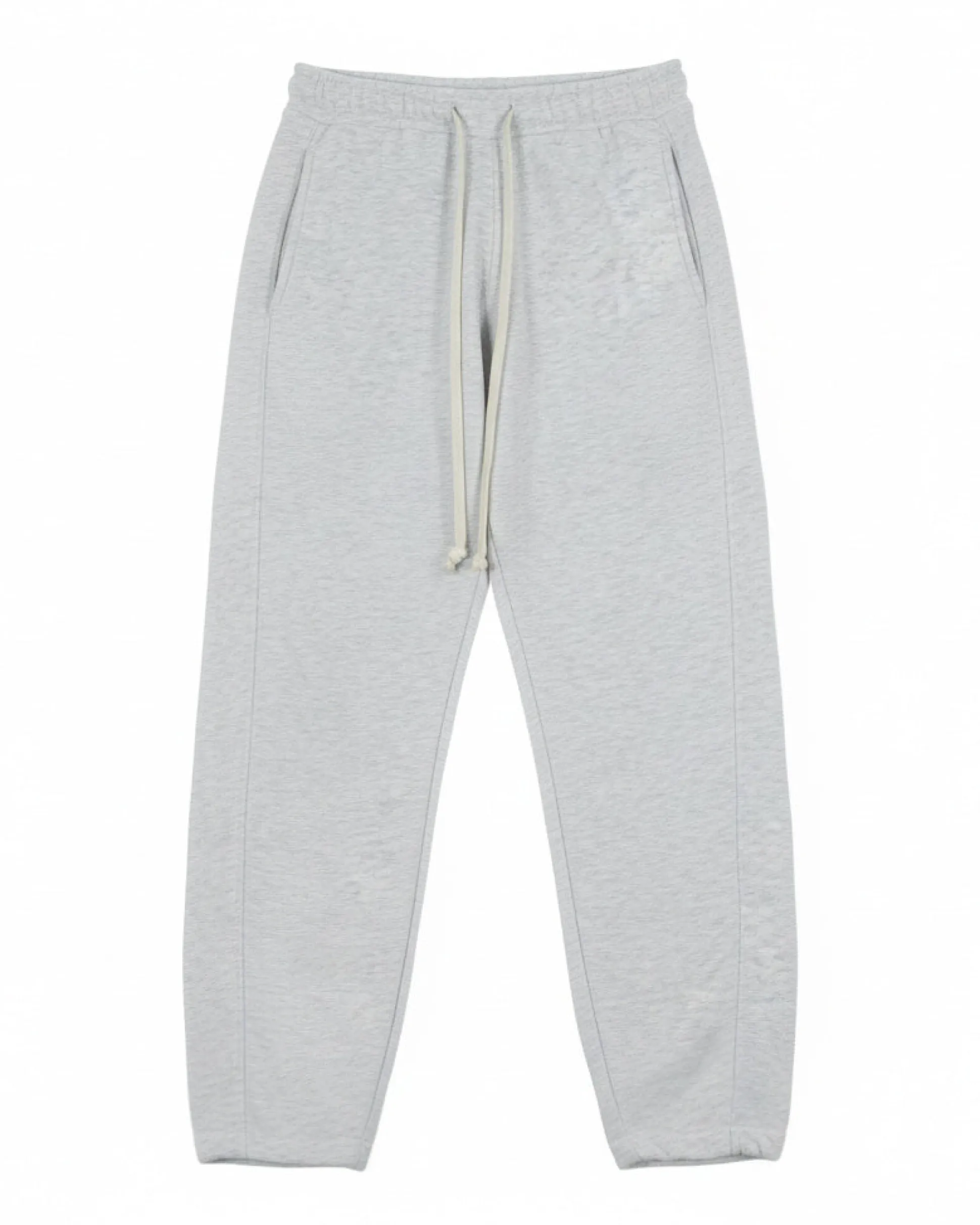 Pantaloni uomo tuta balloon fit cotone leggero pantalaccio japan baggy grigio chiaro GIOSAL-P6440A