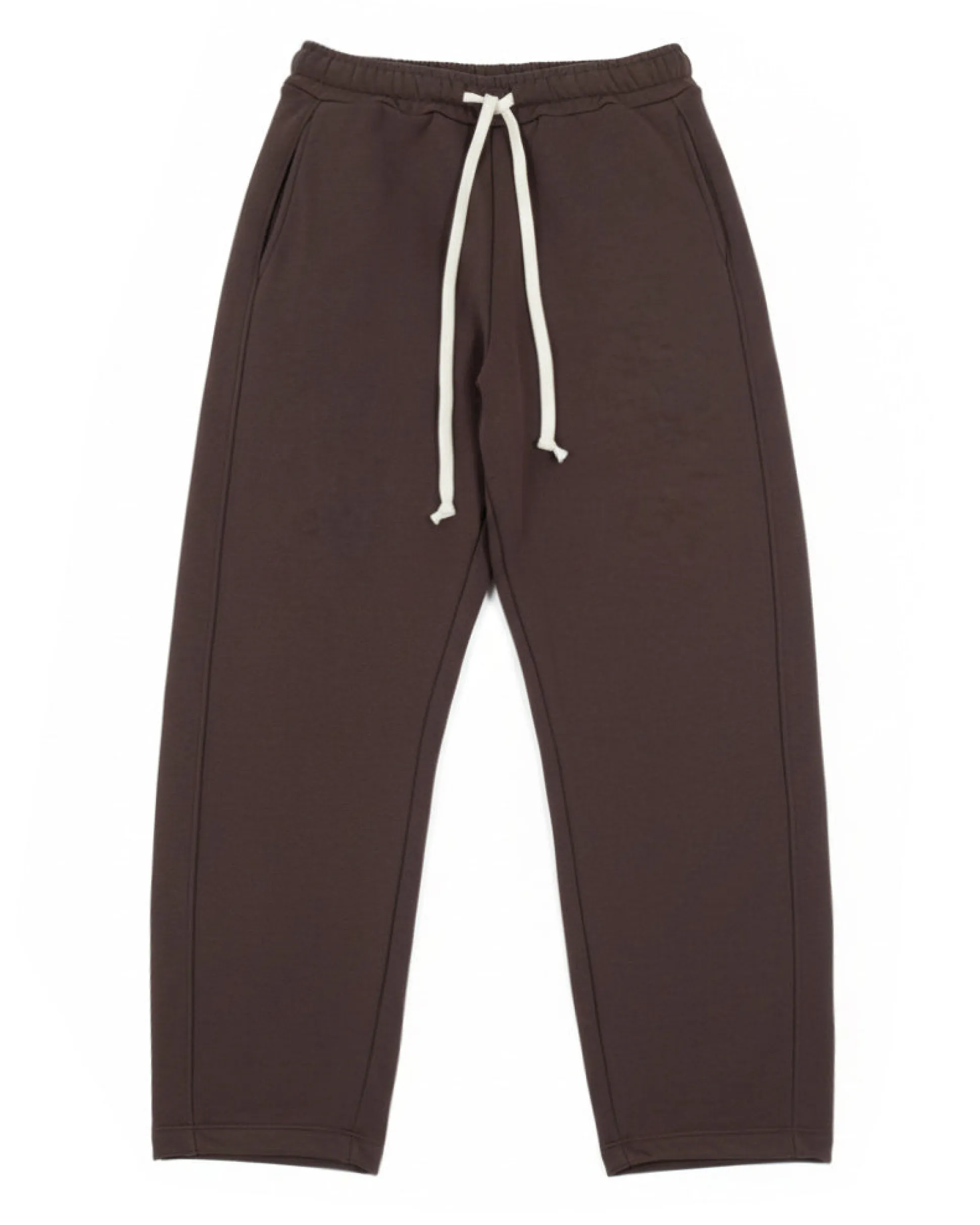 Pantaloni uomo tuta balloon fit cotone leggero pantalaccio japan baggy marrone GIOSAL-P6439A