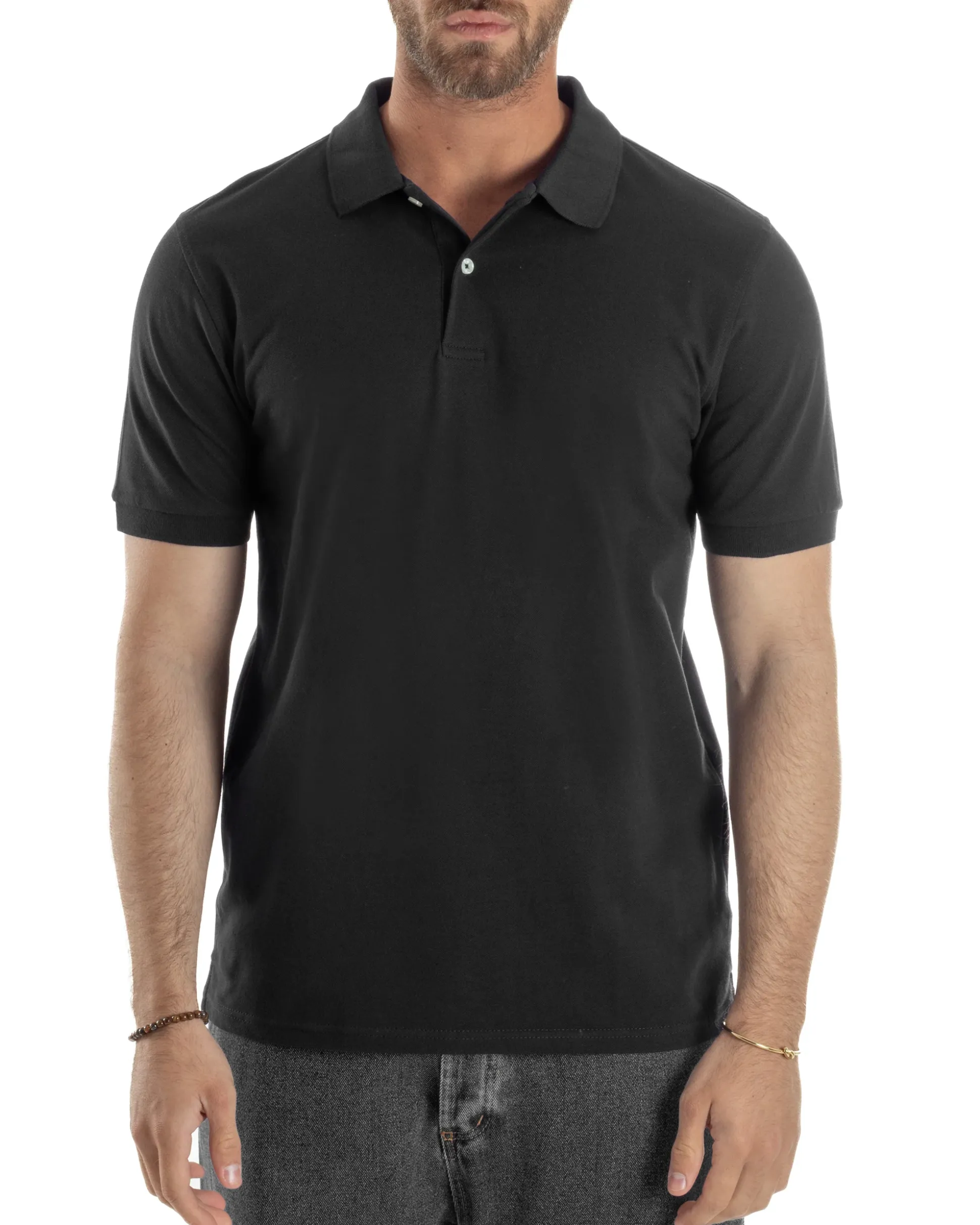 Polo Basic Cotone Tinta Unita TS3145A
