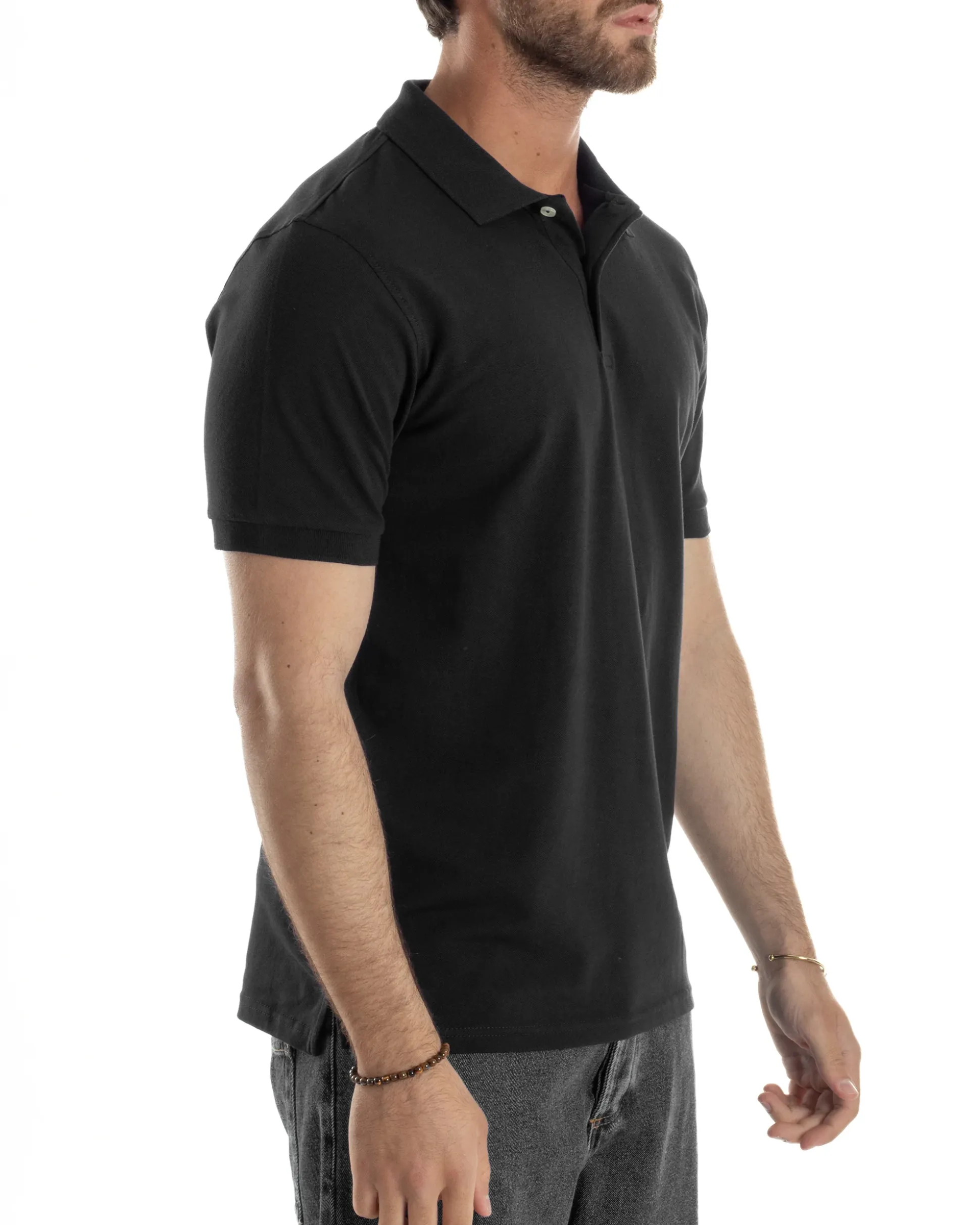 Polo Basic Cotone Tinta Unita TS3145A