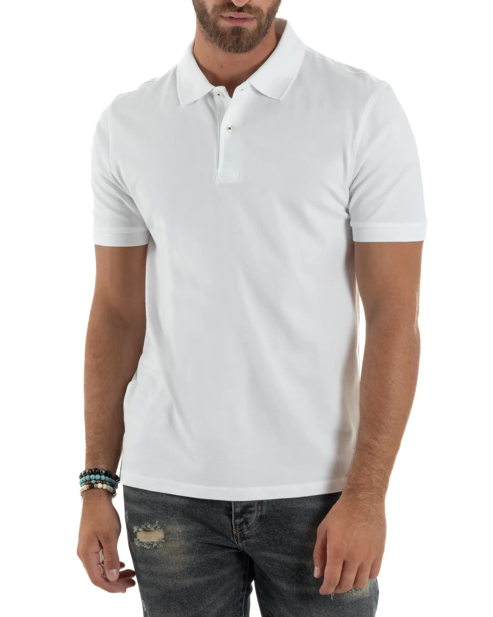 Polo Basic Cotone Tinta Unita TS3147A