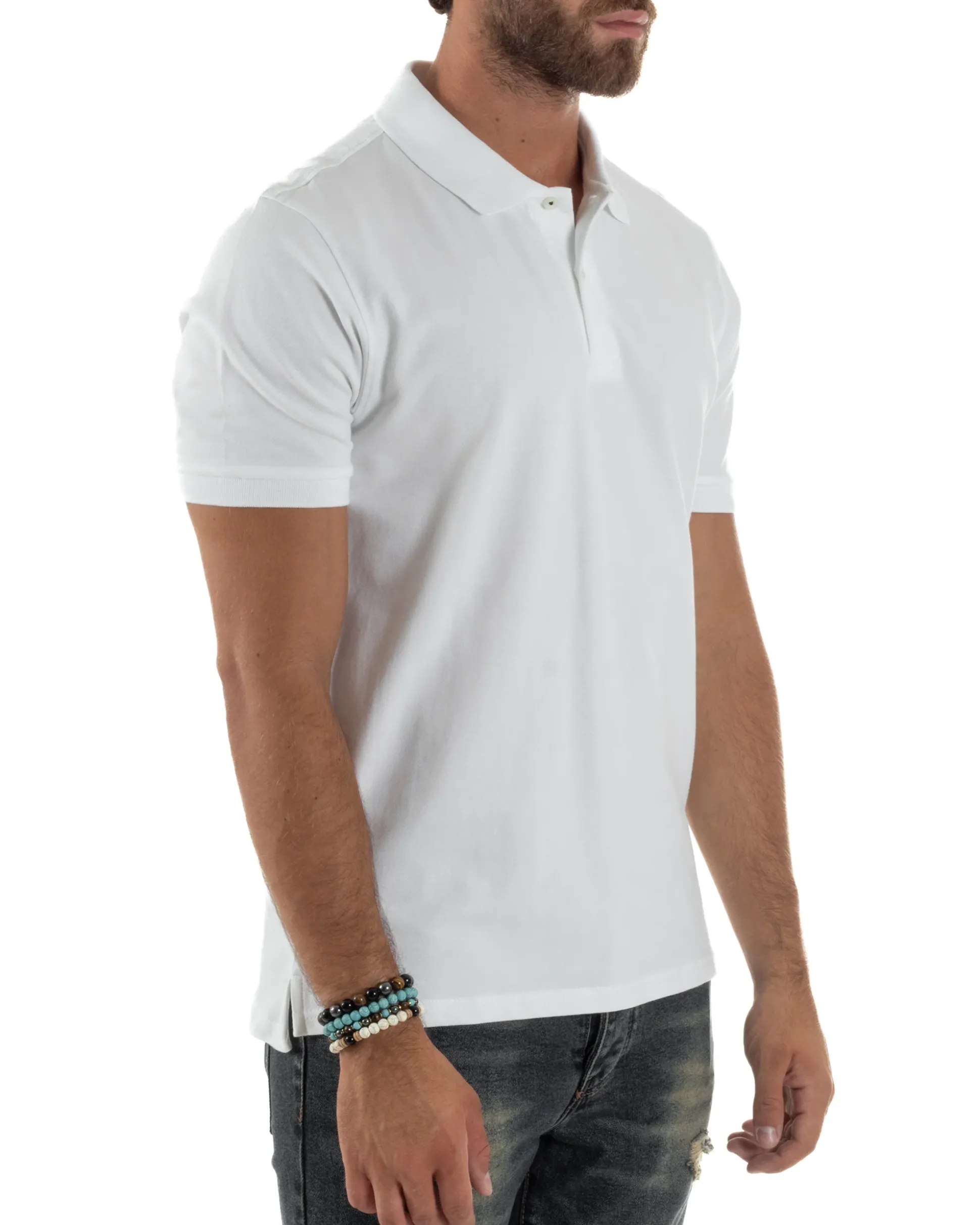 Polo Basic Cotone Tinta Unita TS3147A