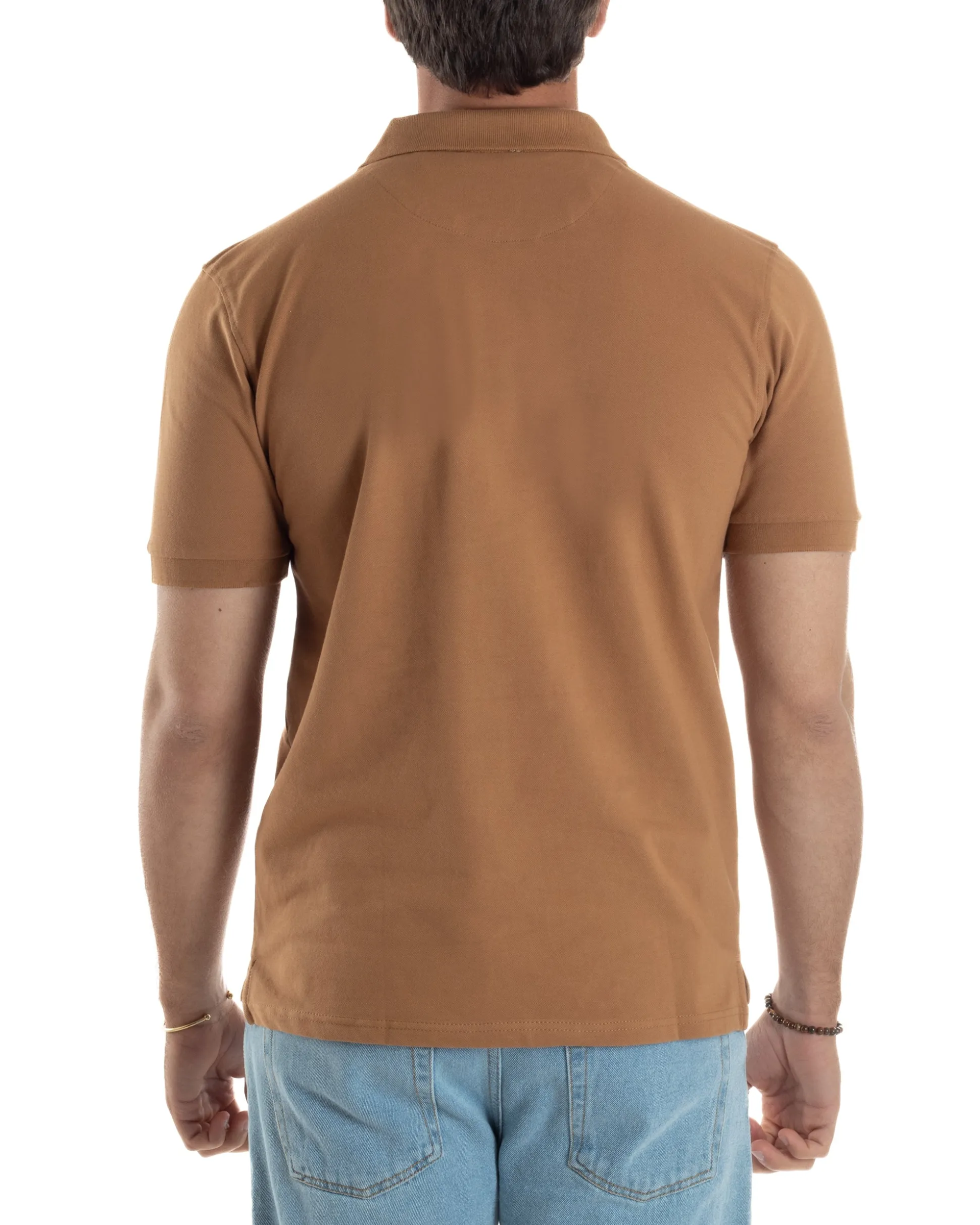 Polo Basic Cotone Tinta Unita TS3149A
