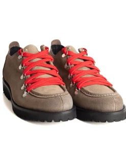 Scarpe Uomo Mocassini Ingegnere Con Ganci E Lacci Casual Camoscio Tinta Unita Beige GIOSAL-S1254A