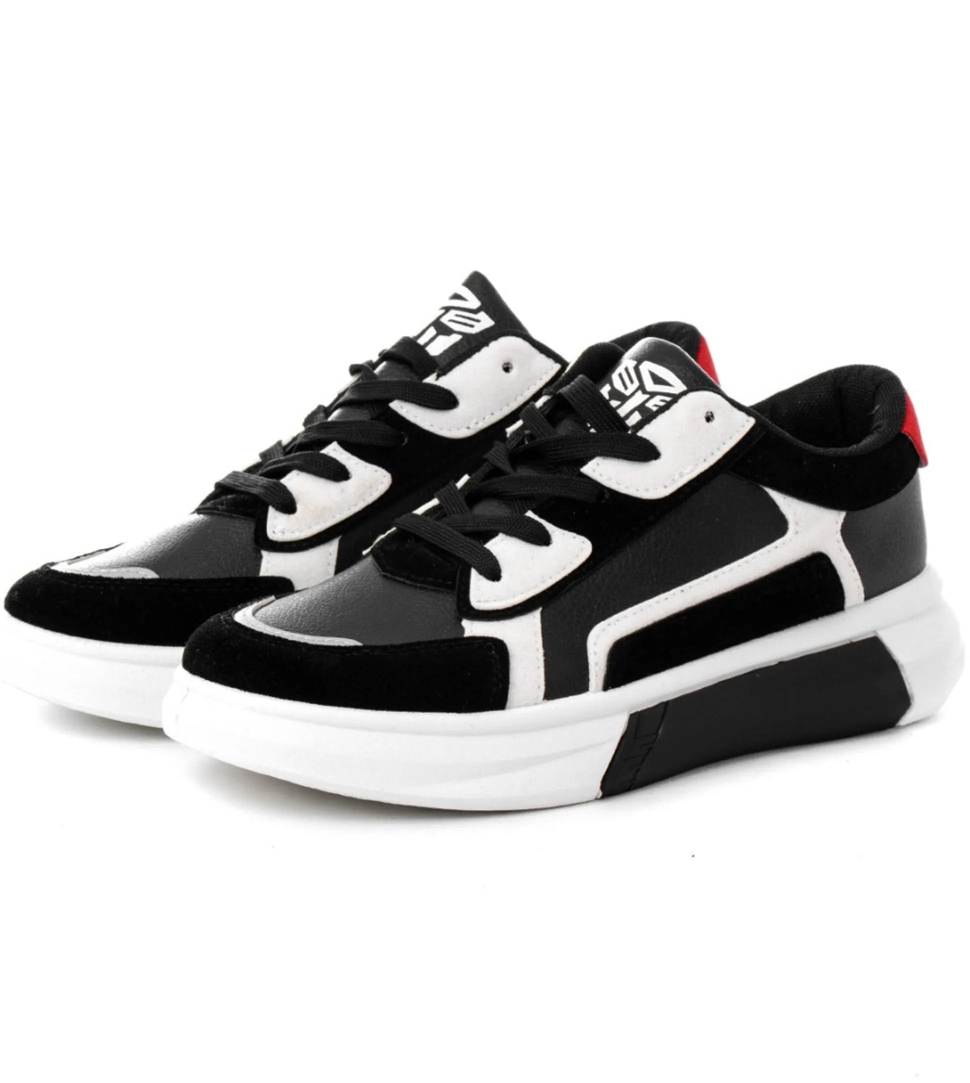 Scarpe Uomo Shoes Sneakers Sportiva Ecopelle Camoscio Nera GIOSAL-S1115A