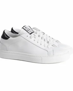 Scarpe uomo sneakers casual basic sportive ecopelle bianco GIOSAL-S1308A