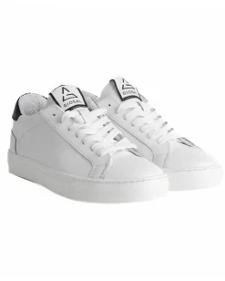 Scarpe uomo sneakers casual basic sportive ecopelle bianco GIOSAL-S1308A