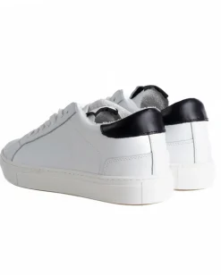 Scarpe uomo sneakers casual basic sportive ecopelle bianco GIOSAL-S1308A