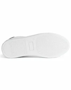 Scarpe uomo sneakers casual basic sportive ecopelle bianco GIOSAL-S1308A
