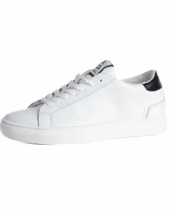 Scarpe uomo sneakers casual basic sportive ecopelle bianco GIOSAL-S1308A