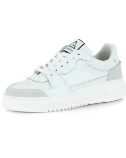 Scarpe Uomo Sneakers Ecopelle Camoscio Basic Bianco Casual Sportive GIOSAL-S1220A