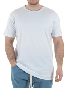 T-Shirt Cotone Basic Regular Fit Bianco TCTS1008A