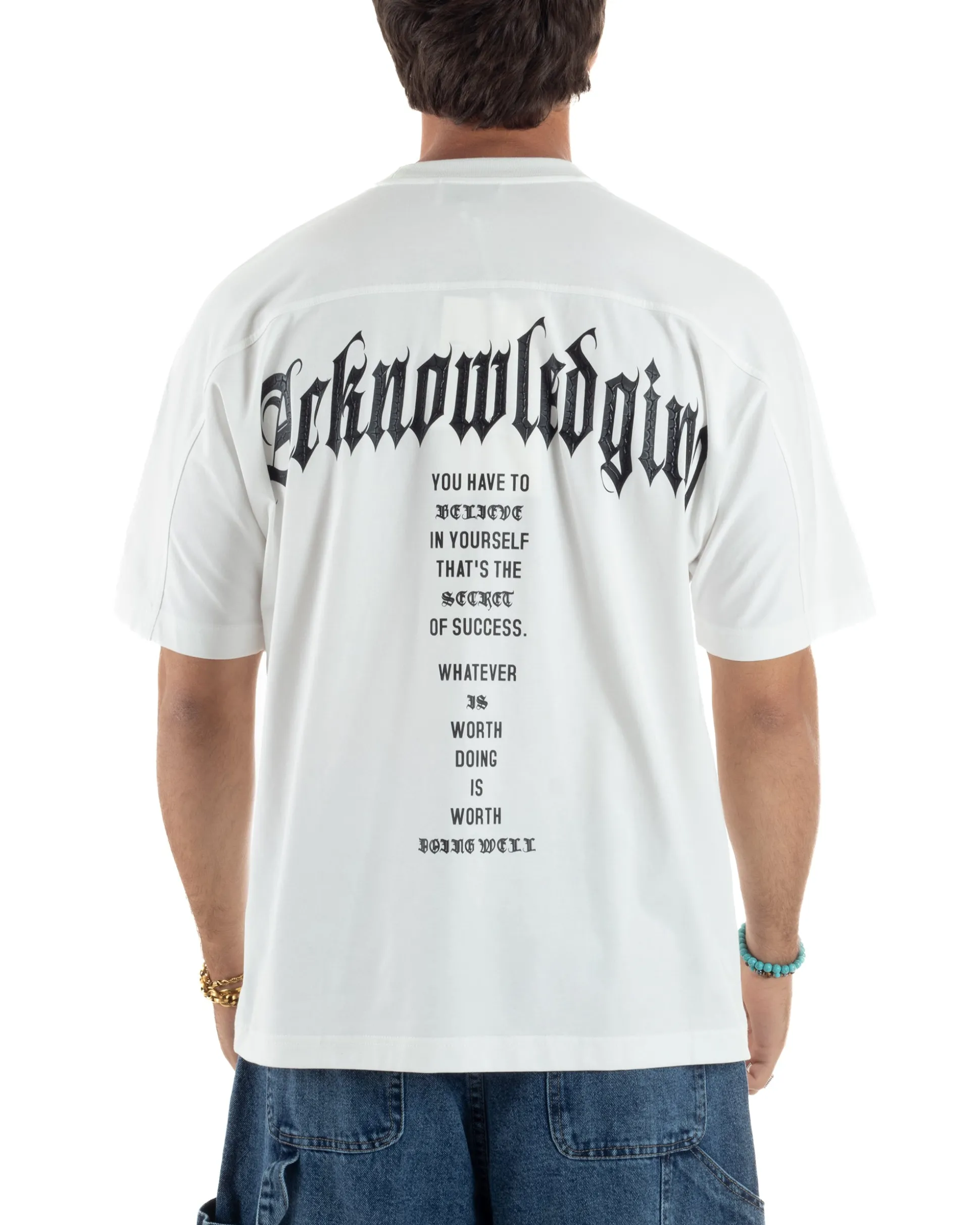 T-shirt Regular Fit Stampa Cotone TS3182A