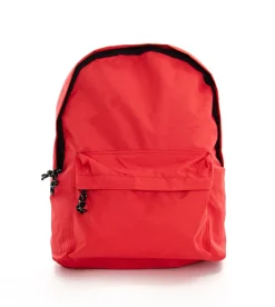 Zaino Da Viaggio Zainetto Da Spalla Borsa Uomo Unisex Tessuto Rosso GIOSAL-ZU1054A