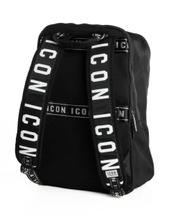 Zaino Unisex Multitasche Logo ICON Nero ICXF2W6A027